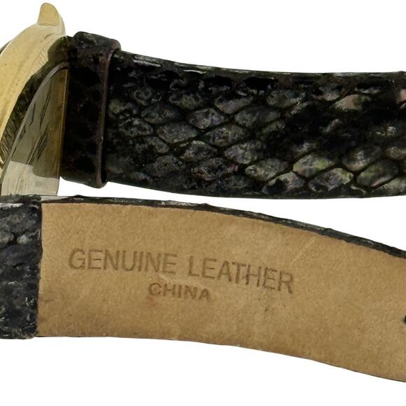 Anne Klein 10/7772 Women's Quartz Watch – Roman Numerals, Leather Band - Picture 6 of 9